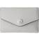 Mulberry Folded Multi-Card Wallet - Pale Grey Micro Classic Grain