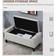 Homcom Tufted Ottoman Storage Bench 92.1x40cm