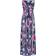 Gina Bacconi Maxene Floral Maxi Dress, Pink/Navy