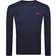 Polo Ralph Lauren Cotton-Blend Waffle-Jersey Long Sleeve T-Shirt Blue