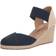 Anne Klein Women's Zoey Wedge Sandal, Navy