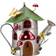 Garden Mile Novelty Ornaments Fairy House Watering World