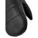 Hestra Alpine Leather Primaloft Mitt - Black