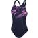 Speedo Women's HyperBoom Placement Muscleback Swimsuit Navy/Purple