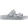 Birkenstock Women's Arizona Sandals, Metallic Silver