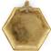 Geko Large Gold Honeycomb Bee Serving Tray