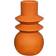 Sass & Belle Terracotta Angled Totem Vase 20cm