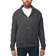 XRay Waffle Knitted Shawl Collar Cardigan - Charcoal