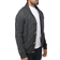 XRay Waffle Knitted Shawl Collar Cardigan - Charcoal