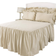 Oma Bedspread Beige (203.2x152.4cm)