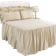 Oma Bedspread Beige (203.2x152.4cm)