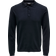 Only & Sons Long Sleeves Knit Polo Shirt - Blue/Dark Navy