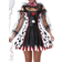 California Costumes Womens Creepy Clown Costume