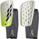 Adidas XS Shin Guards - White/Black/Glossy Lemon