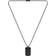 Hugo Boss Lander Dog Tag Pendant Necklace - Black/Blue