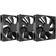 Akasa Smart Black 120mm PWM Fan Triple Pack