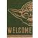 Pyramid Star Wars Welcome You are Yoda Doormat Green, Brown 40x60cm