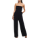 River Island Bandeau Jumpsuit - Black