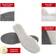 Merino Lambskin Shoes Insoles White EUR