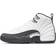 Nike Air Jordan 12 Retro GS - White/Gym Red/Dark Grey