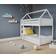 Home Details High Sleeper Full White Bunk Bed 103.2x197.4cm