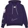 Nike Men's Purple Los Angeles Lakers 2022/23 City Edition Courtside Heavyweight Fleece Pullover Hoodie