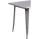 Flash Furniture 1266530 Silver/Chrome Dining Table 80x160cm