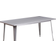 Flash Furniture 1266530 Silver/Chrome Dining Table 80x160cm