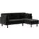 Very Clair Black Sofa 204cm 2 Seater