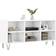 vidaXL 826990 White High Gloss TV Bench 103.5x50cm