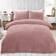 Brentfords Teddy Duvet Cover Pink (230x220cm)