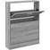 vidaXL 59x17x81cm Grey Sonoma Shoe Rack 59x81cm