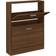 vidaXL 59x17x81cm Brown Oak Shoe Rack 59x81cm