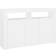 vidaXL 45.5x11.8x29.5cm White Sideboard 115.6x74.9cm