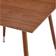 vidaXL MDF Brown Dining Table 80.5x80.5cm