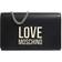 Love Moschino Bonded Pu Crossbody Bag - Black