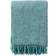 Klippan Yllefabrik Gotland Blankets Turquoise (200x130cm)