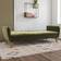 Novogratz Tallulah Memory Green Velvet Sofa 210.8cm 2 Seater