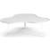 Swedese Flower Ash White Glazed Coffee Table 107x114cm