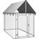 vidaXL Outdoor Dog Kennel with Roof 200x100x150cm