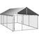 vidaXL Outdoor Dog Cage with Roof 200x150cm