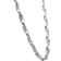 Fred Bennett Irregular Tube Link Necklace - Silver