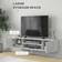 Homcom ‎UK839-771V00WT0331 White TV Bench 140x30cm