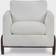 Lifestyle Solutions Ralston Cream Armchair 81.3cm