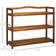 Homcom 3-Tier Brown Shoe Rack 74x62cm