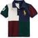 Polo Ralph Lauren Boy's Color Blocked Big Pony Polo Shirt - Refined Navy Multi