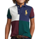 Polo Ralph Lauren Boy's Color Blocked Big Pony Polo Shirt - Refined Navy Multi