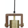 PR Home Ashby Single Gold Pendant Lamp 19cm