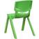 Emma + Oliver EMMA + OLIVER 4 Pack Natural Plastic Stack School Chair with Seat