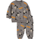 H&M Baby Sweatshirt Set 2-piece - Dark Gray/Mickey Mouse